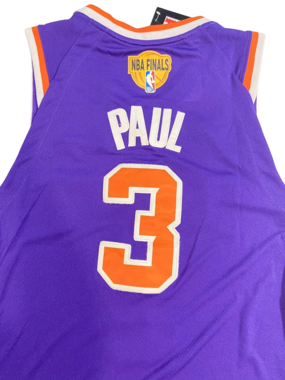 Nike Phoenix Suns Chris Paul #3 NBA Finals Jersey Purple Size Large Mens Basketb